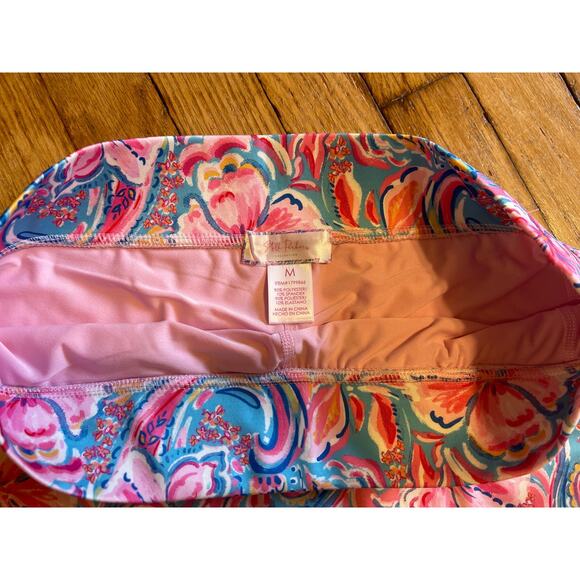 Stella Parker Sport Blue and Pink Mini Sport Skirt Skort Womens Medium - Picture 6 of 7